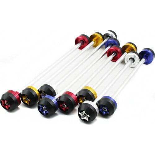 Front Rear Axle Fork Crash Slider For SUZUKI V-Strom 1050 DL1050 2020-2021 Motorcycle Accessories Wheel Protector CNC Aluminum