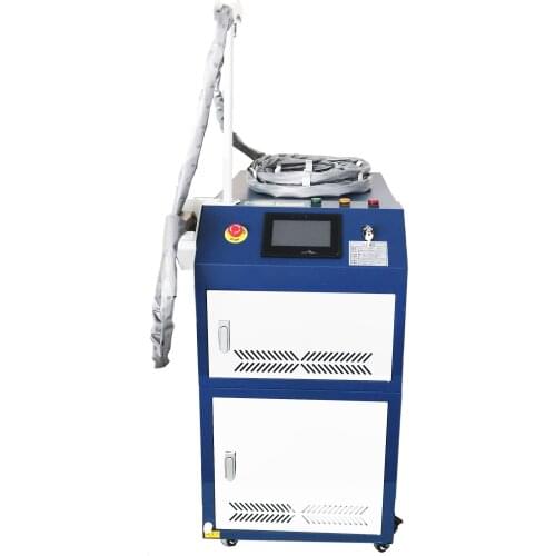 High quality handheld automatic fiber laser welding machine with wobble head for stainless steel iron aluminum