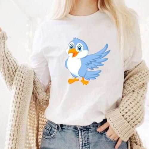 Streetwear Plus Size T-shirt Women Summer Short Sleeve Loose Hipster Tee Shirt Femme Harajuku Cartoon Printing Cotton Tshirts