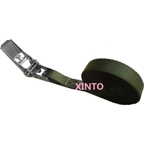 25MM,1",1M--5M,304 stainless Without hook, ratchet tie down cargo lashing shipping package strap shipment, marine hardware