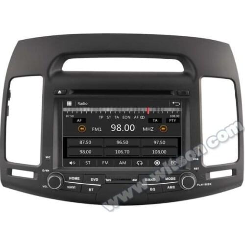 7" Capacitive Touch Screen Special Car DVD for Hyundai Elantra 2007 2008 2009 2010 2011 with Front DVR Camera Support