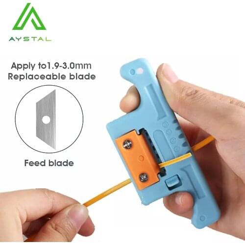 Free Shipinng FTTH Fiber Optic Stripping 1.9-3mm MSAT5 Access Tool MSAT-5 Loose Buffer Tube Stripper Longitudinal Cable Stripper