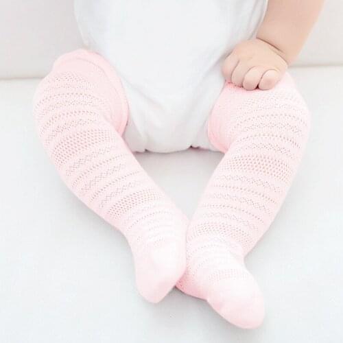 0-5 years Baby boys Girls Knee High Socks for Children Princess leg Warmers Cute Solid Cotton Girl Long Tube Kids Socks