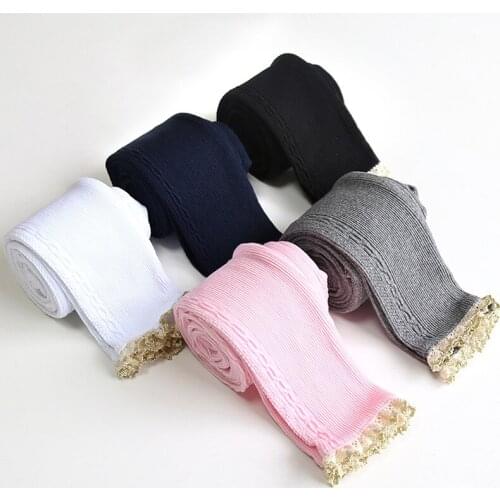 Kids Girls Spring 2017 New Jeans Baby Girls Knitted Slim Trousers Girls Leggings