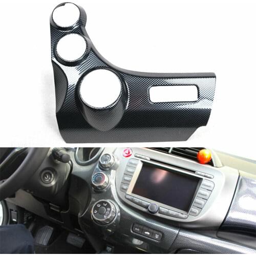 For Honda FIT 2008-2013 ABS Car Air Condition AC Switch Buttons Control Knob Cover Trim