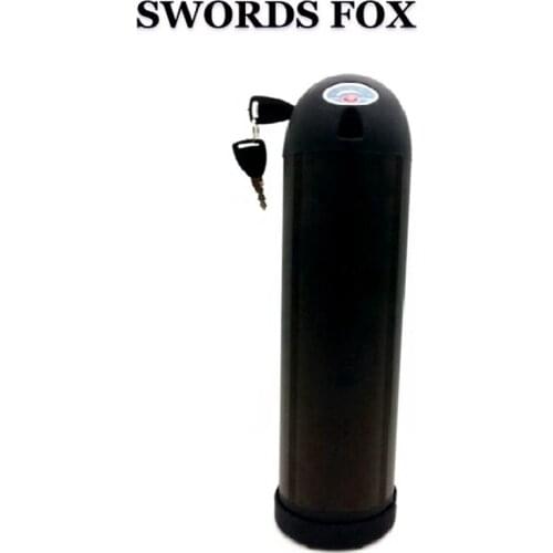 SWORDS FOX 36V 13AH Electric Bike Water bottle for 500W motor 36V E bike water kettle battery with BMS and 42v 2A Charger