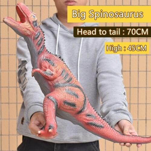 Large Dinosaur Model Toy Tyrannosaurus Rex Soft Puppets Velociraptor Jurassic Worlds Park Shark Dinosaur Toys for Kids