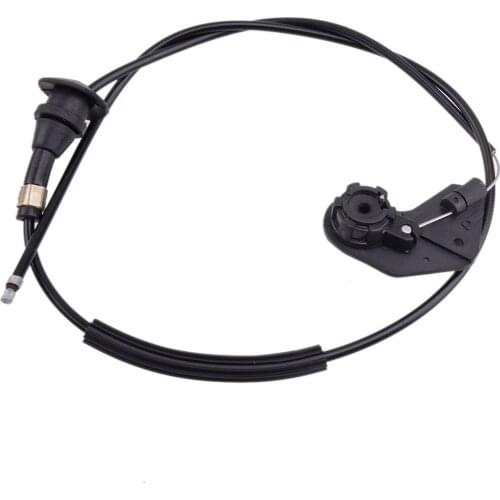 Car Black Front Engine Hood Bonnet Release Mechanism Cable Wire Fit for BMW X5 E53 51238402615