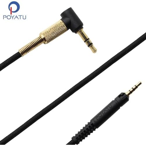 Poyatu 2Meters Cable for Sennheiser HD598 HD558 HD518 HD 598 Headphones Cables Hifi Upgrade Replacement Headphone Cables