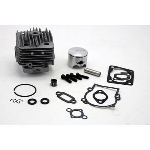 35cc 4 Bolt Cylinder Head Piston Set Fit TSRC Engine ONLY for 1/5 HPI Baja KM 5B 5T 5SC