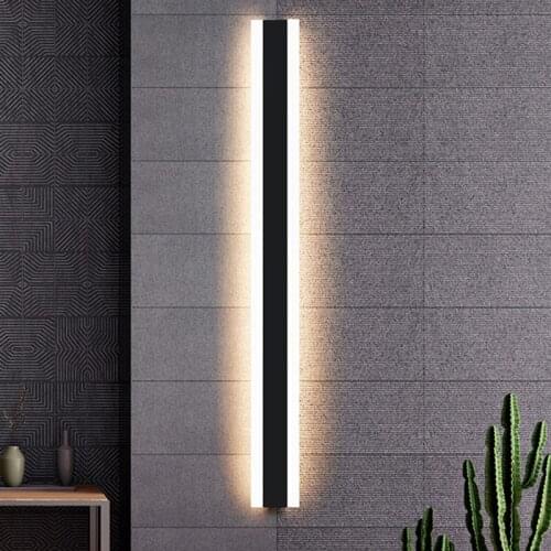 Minimalist Bathroom Lamp Led Wall Lamps For Makeup Living Room Iron Acrylic Base Indoor Mirror Light Lighting Long type Lamps