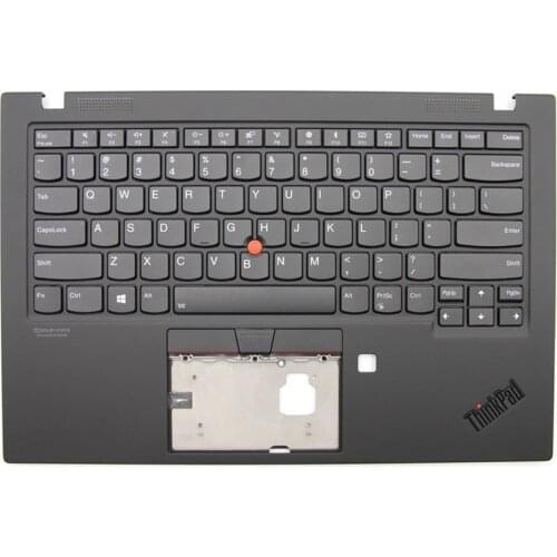 New Original Laptop Lenovo Thinkpad X1 Carbon 7th Gen Wlan shell Palmrest Upper Case With US English Backlit Keyboard 5M10V25500