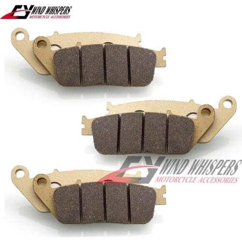 Motorcycle Front Rear brake pads For Honda VFR 750 F CBR 1000 F ST 1100 GL 1500 Valkyrie / Tourer CBR 750 VFR 750 CBR 1000