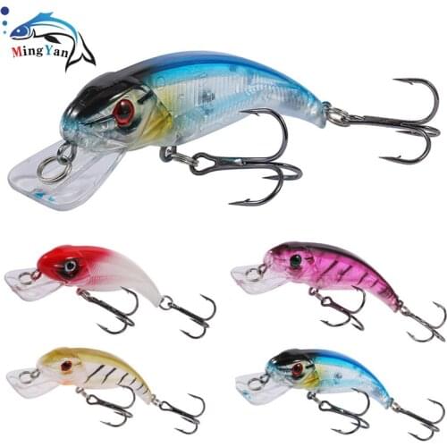 1pcs Minnow Fishing Lure 7.5cm 6.3g Sinking Isca Artificial Plastic Hard Bait Wobblers Crankbait Bass Pike Pesca Carp Fishing