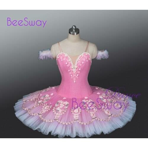 Adult Professional Ballet Tutu Pink ballet costume Performance classical ballet Tutu Women Dryads Platter Pancake tutus