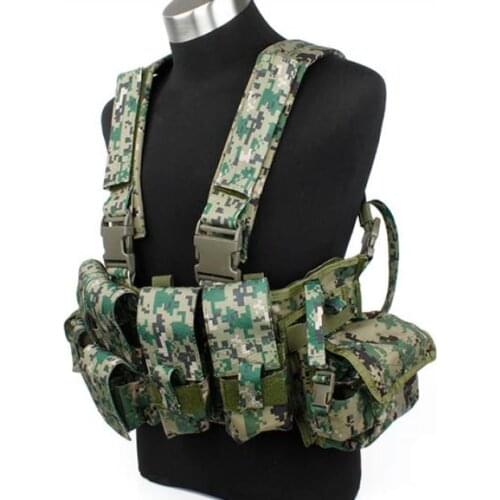 TMC1013 961A Chest RigCS field vest outdoor tactical vest AOR2 nylon fabric