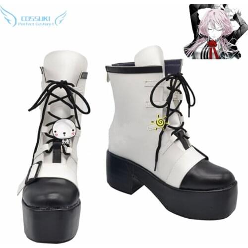 Guilty Crown The Empire of Corpses Egoist Cosplay Shoes Boots Professional Handmade ! Perfect Custom for You