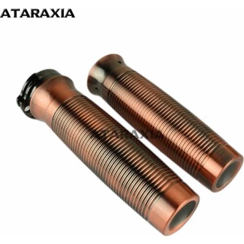 1"CNC Handle Bar Grip Hand Grips For HARLEY SPORTSTER XL 883 1200 Iron Custom Superlow Forty Eight Special Roadster Nightster