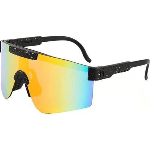 2021 New Hot PIT Cycling Glasses Fashion Bike Bicycle Sunglasses UV400 Outdoor Sports Eyewear Mtb Goggles with Case