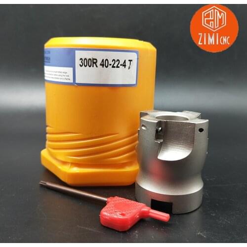 BAP400R BAP300R in milling cutter indexable end mill end mill shoulder angle milling cutter for milling tools