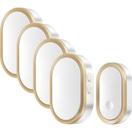 CACAZI A99 Wireless Waterproof Home Intelligent Multiple combinations Long Distance US EU UK AU Plug Door Bell Chime