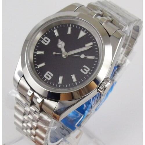 40mm Sterile Dial Sapphire Glass Date jubilee Bracelet Polished Bezel NH35A MIYOTA 8215 Automatic Movement Mens Watch