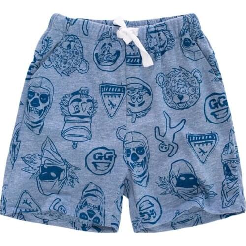 Bambino New Year 2021 Summer Short Pants Baby Boy 2-7 Years Children Animal Clothing Kids Boy Shorts Beach Shorts Sport Shorts