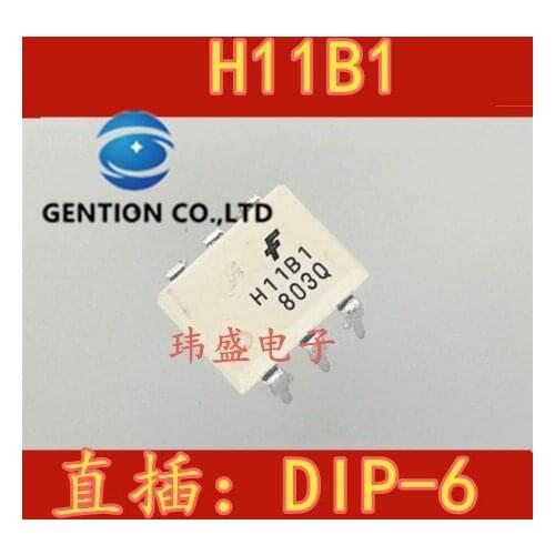 10PCS H11B1 DIP-6 photoelectric coupler light coupling H11B1M H11B1SRM SOP-6 in stock 100% new and original