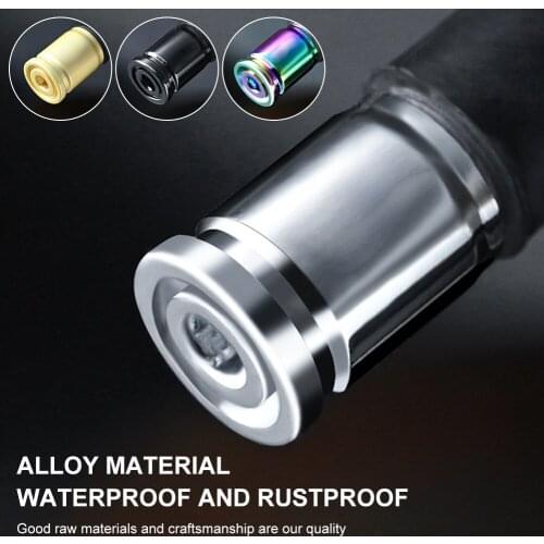 Car Tire Valve Caps Anti-theft Zinc Alloy Air Valve Stem Caps Dustproof with Seal Ring for Autos Motorcycles Trucks Bikes