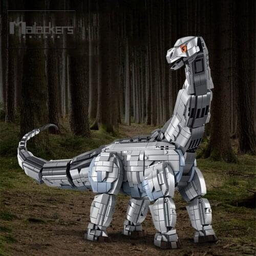 Mailackers Dinosaur Blocks Jurassic Park Mosasaur Brontosaurus Dinosaur World Voltron Building Blocks Dino Dragon Toys Kids Gift