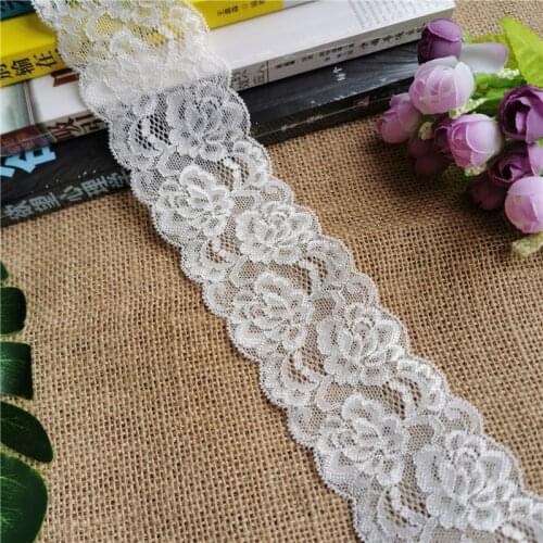 E3128 23cm African wide lace fabric for garment accessories