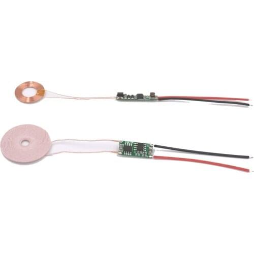 Small 20mm Coil Receiving 300mA High Current Wireless Charging Wireless Power Supply Module XKT412-28
