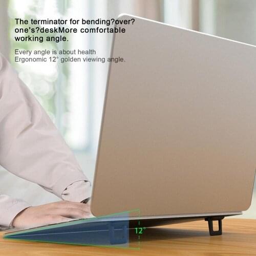 2pcs Mini Laptop Stand Portable Notebook Stand Heat Reduction Laptop Holder For Macbook HP Dell Cooling Pad Bracket Dropshipping