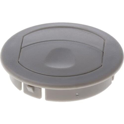 Mini RV ATV Trailer Camper ABS Plastic Round A/C Vent Air Outlet for Universal