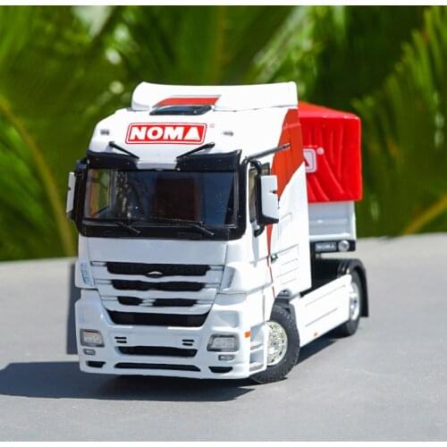 1/50 Alloy Container NOMA Balustrade Truck Freight Shipping Model Metal Die-Cast Toys Vehicle for Collection Christmas Gifts