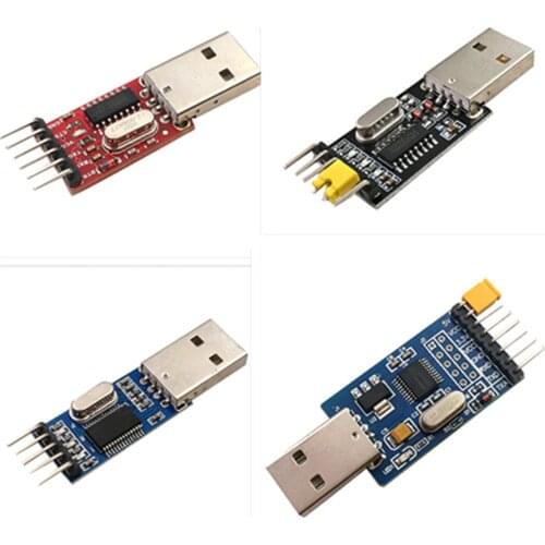CH340 module USB to TTL CH340G upgrade download a small wire brush plate STC microcontroller board USB to serial