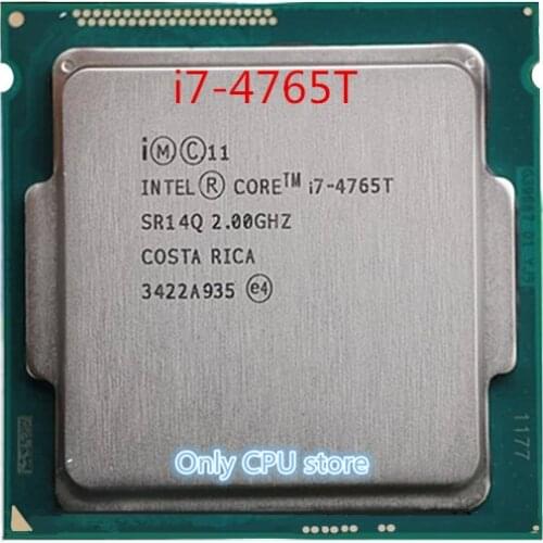 Original Intel CPU CORE I7 4765T Processor 2.00GHz 8M Quad-Core I7-4765T Socket 1150