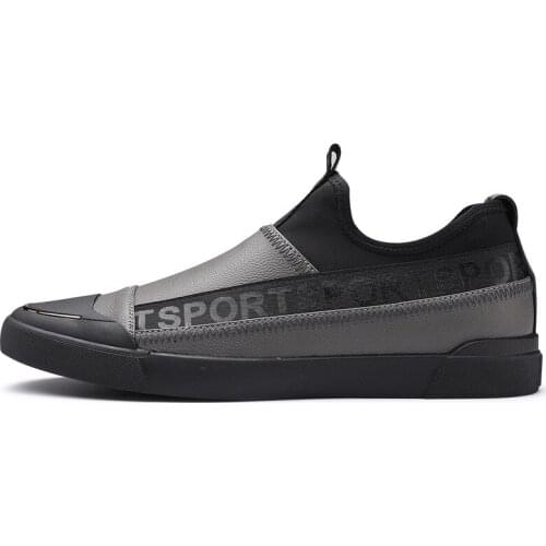 QWEDF Genuine Leather Men Casual Shoes Luxury Brand Mens Loafers Moccasins Breathable Slip on Black Driving Shoes Loafers D7-66