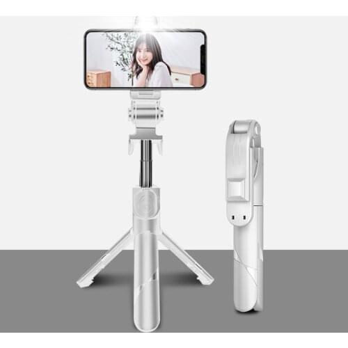 4 in1 tripod for phone selfie stick with fill light extendable monopod with bluetooth remote for xiaomi huawei phone Tripod