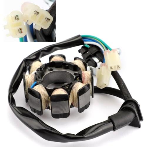 Topteng Motorcycle Alternator Motorcycle Stator Coil 8 Poles For Honda CRF250 CRF450R 05-07 CRF450R 31120-MEN-730 31120-MEN-731