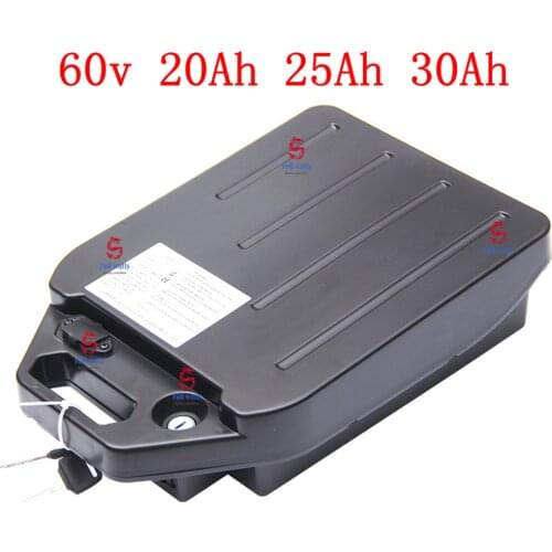 Waterproof 60V 30Ah Lithium Ion Battery 60v 20Ah 25Ah for 3000W Two Wheel Foldable Citycoco X7 X8 X9 Scooter + 3A Charger