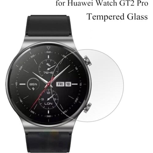 Tempered Glass Protective Film For Huawei Watch GT 2 Pro Screen Protector 9H HD Clear Glass For Huawei GT2 Pro Cover