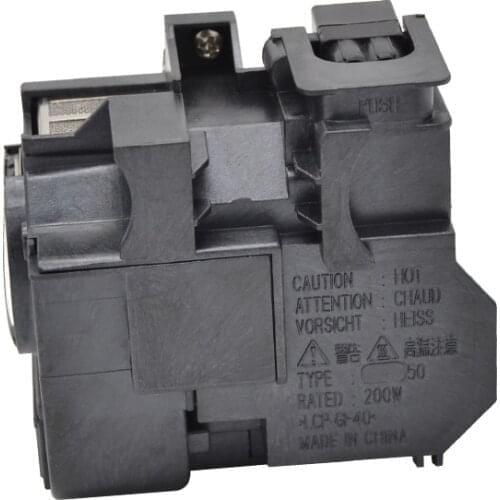 Replacement Projector lamp EPLP50 For E/PSON EB-824H/ EB-825H/ EB-826W/ EB-826WH/ EB-84/ 84H/ 84HE/ EB-85H/ EMP-84HE/ H354A