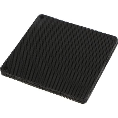 10Pcs Computer PC Dustproof Cooler Fan Case Cover Dust Filter Mesh 9cm Black