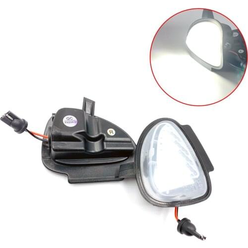 2PCS for Touran for Passat for Scirocco for vw Golf 6 for Golf Cabriolet LED rearview Side Mirror Puddle Light Error Free lights