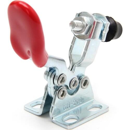 4Pcs Metal Horizontal Quick Release Hand Tool Toggle Clamp For Fixing Workpiece R9JF