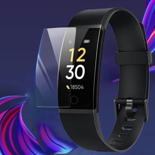 5pcs Soft TPU Clear Smartband Protective Film Guard For Realme Band Smart Bracelet Wristband Screen Protector Cover Accessory