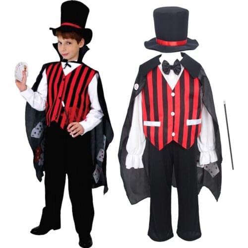 Child Magician Costume Fancy Dress Costume