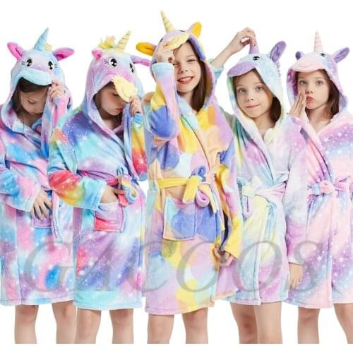 Банные халаты для девочек GACOOS China At AliExpress