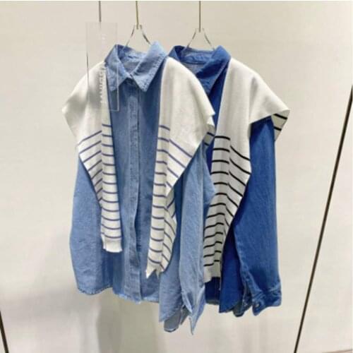 Juice Snow Womens Denim Shirts